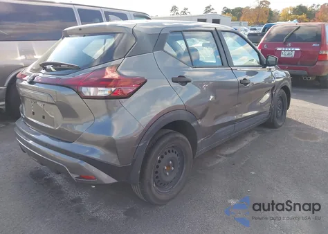 2024 Nissan Kicks S Xtronic Cvt z USA, uszkodzony, nr VIN 3N1CP5BV9RL516956